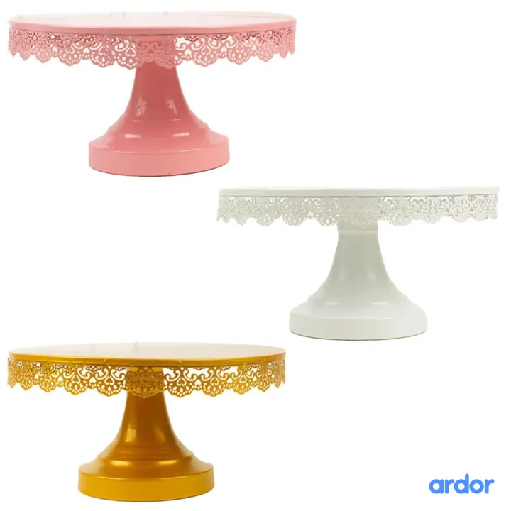 8 Inches Cake Stand Dessert Cupcake 8 inches/ 20cm Round Cake Stands Birthday Anniversary Baby Shower