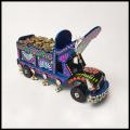 Truck Art Truck/Truck Art Bajry Truck/Pakistani Hand painted Truck/Home Decor/Painted in Multicolor Truck /Miniature Model/Size: 18 x 8 x 12 cm. 