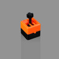 Certiou Stress Relief Toys Colorful Mini Car Gear Fidget Toy Keychain for Stress Relief Pocket-sized Sensory Clicker Button for Boredom Relief Favorite Durable Stress Reliever. 
