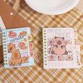 Mini Portable Notebook Planner Notes Capybara Small Notepad Small Random Color Cartoon Capybara Notepads Cute Multifunction Kawaii Capybara Notebook Office Accessories. 