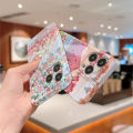 AMORVOR for Samsung Galaxy A04 Back Cover Beautiful Scenery Flowers Hard Phone Case Camera Protection Mobile Cover. 