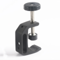 Universal C-Clamp for Desktop Mount Tables Desk Clamp Aluminum Support Small C Clamp 2 Pack Easy to Use. 