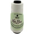 Polyester Sewing Thread - 50/3 - White Color. 