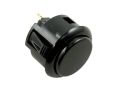 1 Pcs Sanwa OBSF-24 Arcade Fight Stick Push Button - Black. 