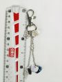 Cute, Unique, White Theme Elegant Keychains, Phone Charms, Bag Tussles | Fashion Hanging Jewelry of Chains, Charms, Beads | Random Style Jewelry | Fashion Accessories | Bag Tussles | Beautiful and Lightweight Jewelry | Trendy Looks. 