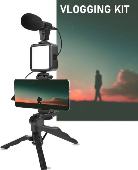 Portable%20Vlogging%20Kit%20with%20Microphone,%20Tripod%20&%20LED%20Light%20%7C%20Complete%20Vlogging%20Set%20with%20Smartphone%20Holder,%20Stabilizer%20&%20Remote%20Control%20%7C%20All-in-One%20Vlogger%20Kit%20for%20YouTube,%20TikTok%20&%20Beginners%20%7C%20Professional%20Compact%20Vlogging%20Gear%20-%20Image%208