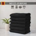 Face Towel Gym Towels - Light Weight, Super Absorbent, and Soft Towels- Ideal for Face, Gym, and Travelling Towel set of 12 - Size12x12 Inches. 