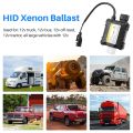 55W HID Bi Xenon Ballast 12V Digital Slim Ballast Fast Bright Electronic Ballast for H1 H3 H3C H4-1 H4-2 H7 H8 9005 9006. 
