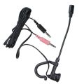 headphones with mic for  pc simple One sided earphone with microphone. 