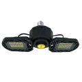 Favorite 40/60/80W Radar Sensor LED Garage Light Bulb Deformable Motion Activated Lamp. 