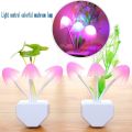LED Night Light Mushroom Lamp with automatic sensor control. 