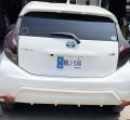 Toyota Aqua Back Body Kit only TRD style Sports Kit easy to install In Aqua Fiber Original. 