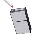 Cigarette Case With Rechargeable Electric Lighter - Exclusive Cigarette Case with 20 Cigarette Capacity. 