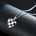 Emmaya Hot Sale Necklace Charming Heart Shape Design Ingenious Jewelry Bridal Wedding Party Fashion Dress-Up/Heart Neclace/Heart locket/For gift. 