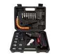 Exort Power Tools Screwdriver Set Bit Set 3.6V Cordless Electric Screwdriver Home Tools With Built-in Lithium Battery. 