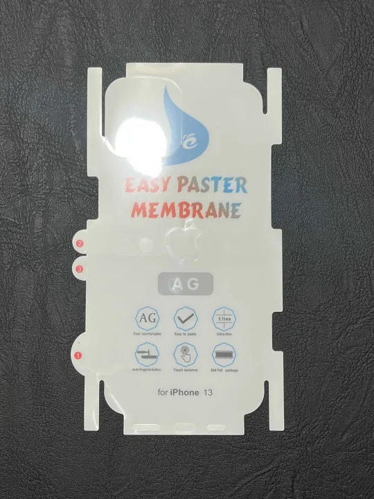 iPhone%2013%20Pro%20Max,%20iPhone%2013%20Pro,%20iPhone%2013%20-%20Back%20Transparent%20Matte%20Sheet%20with%20Logo%20Cut%20-%20Unbreakable%20membrane%20sheet%20for%20360%C2%B0%20Protection%20-%20Image%206