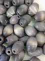 40gms Smoky Purple Cat's Eye Oval Beads, 11mm, for Jewelry Making and DIY Crafts. 