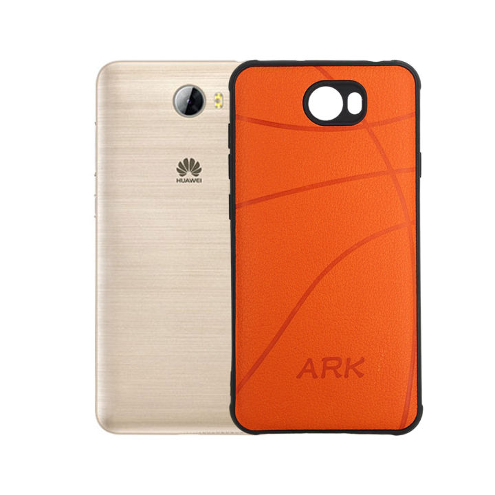 Huawei Y5ii Leather Pouch Mobile Pouch (Orange), Protective pouch, Protective Moble Phone Back Cover