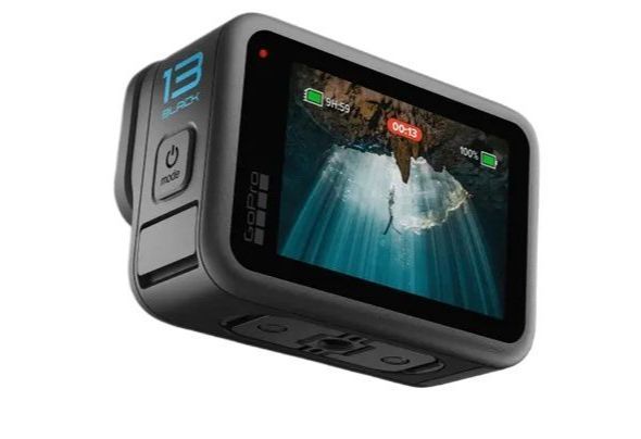 GoPro Hero 13 Black Action Camera ( 5.3K60 +4K120+2.7K240 VIDEO | 13x SLO-MO | 27MP Photo | GPS | WATERPROOF 33FT/10m )