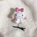 5Pcs Sanrio Hello Kitty Hair Clip 3D Kuromi Spring Hairpins Melody Cinnamoroll Duckbill Clip Headwear Children's Hair Accessory. 