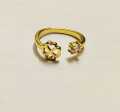 Stainless Steel Rings For Women Gold Color Engagement Wedding Party Ring Female Finger Jewelry Gift Free. 