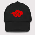 Japanese Anime Naruto Cap Uchiha Family Logo Iconic Akatsuki Hat. 