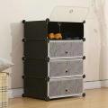 4 layer Cubes Storage Cabinet/Shoe Rack. 