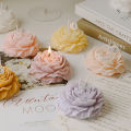 Peony Rose Flower Scented Candle Silicone Mold DIY Petal Diffuser Stone Handmade Soap Gypsum Glue Mold. 