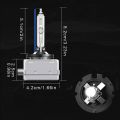 NANLIY-2PCS D1C D1S D1R 8000K Ice Blue HID Xenon Car Headlight 35W High Low Beam Light Bulbs for -BMW -Audi. 