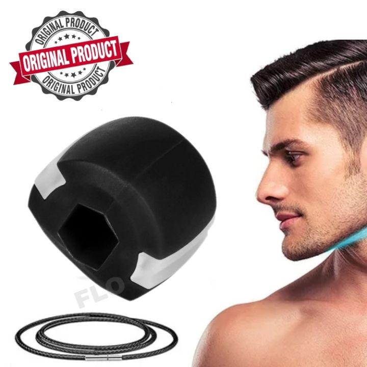Original Jawline Shaper Ball 60lbs / Jawline Exerciser For Men & Women / Jawline Chewer / Face Fitter Jawliner Double Chin Remover