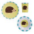 Mimo Kids Harry Hedgehog Dinner Set - Premier home -SKU 1206332. 