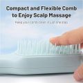 Self-Cleaning Anti-Static Hair Brush with Scalable Rotating Lifting and Massage Comb. 