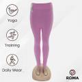 ROMA-Store High Waisted Imported Gym / Yoga Pants Seamless Tights Leggings for Women and Girls. 