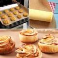 6Pcs Teflon Sheet 40X60Cm Reusable Resistant Baking Mat Oil-Proof Paper Baking Oven Tool Non-Stick For Bbq. 