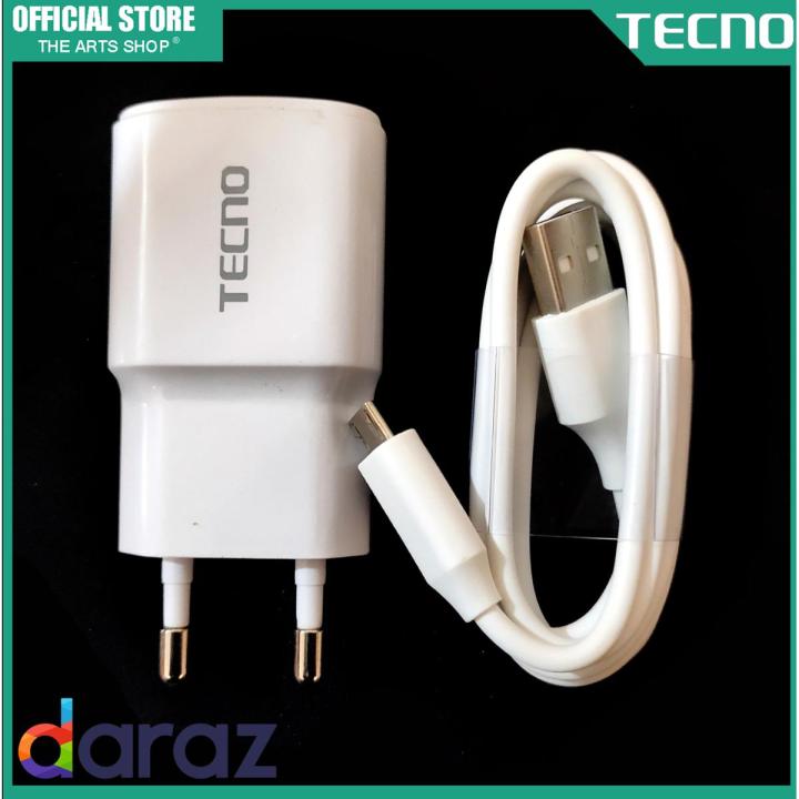 Fast Tecno Charger + Data Cable 3.0 Fast Charging For Tecno and Android Mobile Phone