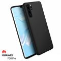 Huawei P30 Pro MATTE BLACK SOFT SILICON FLEXIBLE TPU CASE SLIM  BACK COVER. 