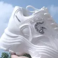 women shoes/sneakers high sole chunky sneakers. 