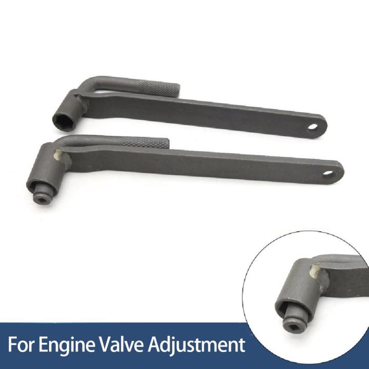 Universal Motorcycle Engine Valve Adjustment Tool Valve Screw Wrench 8mm 9mm 10mm Feeler Gauge