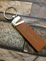 Honda Printed Leather Keychain. 