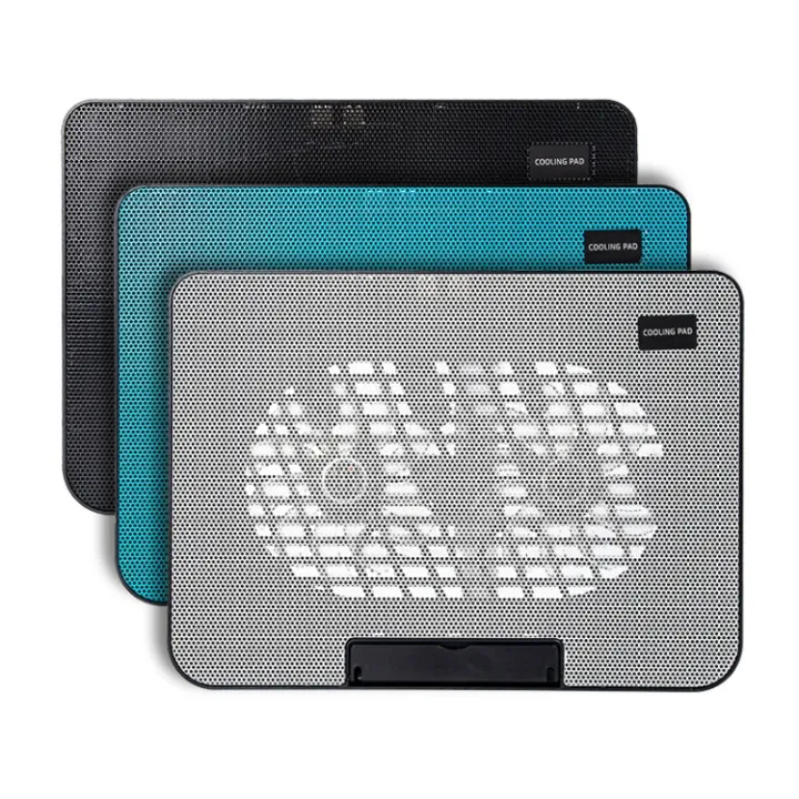 Laptop%20Cooling%20Pad%20Dual%20Fan%20With%20RGB%20Lights%20-%20Cooling%20Stand%208%20Fan%20With%207%20Gear%20To%20Adjust%20Height%20-%20For%20Upto%2020"%20Laptops%20-%20USB%20Powered%20Connection%20-%20Image%203