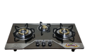 3 burner - table top gas cooker gas stove - For home use-BRASS BURNER- FANCY. 