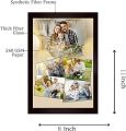Customizable Digital Photo Frame with Crystal Finish, Available in Sizes 4x6 to 12x18. 