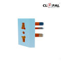Clopal Multi Socket Universal Travel Adapter - 10amp Flat 3 Pin. 