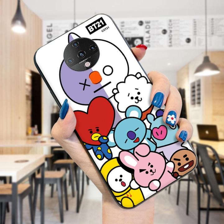 UCUC for Tecno Spark 6 Case Korean Group BTS Cover Shockproof Soft Silicone Ultra Thin TPU Phone Case