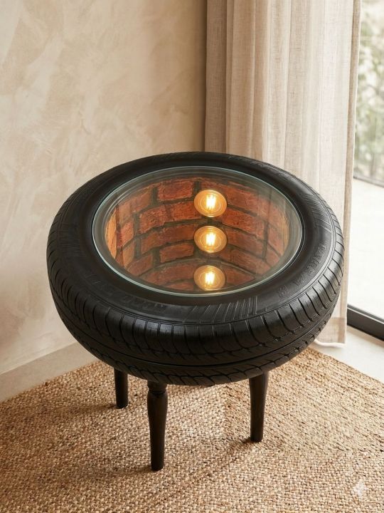Endless Table Infinity LED Mirror Table 24 Inch – Unique Futuristic Center Table ...