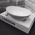 Techmanistan Ceramic Bowl, Oval Ceramic Salad Bowl, Soup Bowl, Dessert Bowl, Ceramic Serving Bowl, Oval Bowl. 