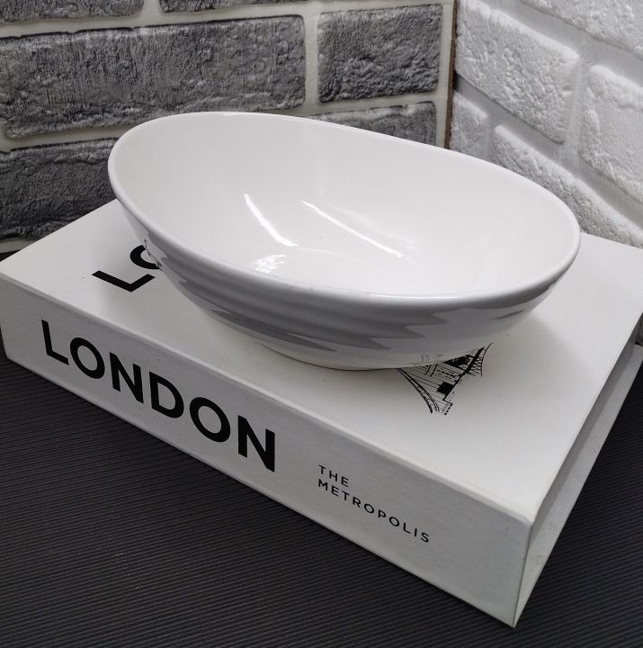 Techmanistan%20Ceramic%20Bowl,%20Oval%20Ceramic%20Salad%20Bowl,%20Soup%20Bowl,%20Dessert%20Bowl,%20Ceramic%20Serving%20Bowl,%20Oval%20Bowl%20-%20Image%206