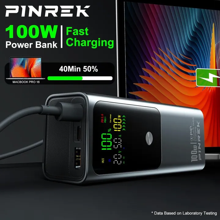 PINREK%20Power%20Bank%2020000mAh,%20PD%20100W%20Fast%20Charging%20Power%20Bank%20Portable%20with%202%20USB-C%20and%201%20USB-A%20Port,%20Battery%20Pack%20Compatible%20for%20M0acbook%20Laptop,%20Galaxy%20S25/S24/S23%20Series,%20I%20phone%2016/15/14/13%20Series%20-%20Image%206