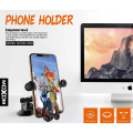 MOXOM Pemegang Telefon Kereta 360º Rotation Dashboard Phone Holder Car Mount With Mobile Stand For Mirror/GPS/DVR/车架/架/車. 