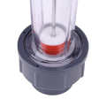Plastic Tube Type LZS-25 Flow Measuring Instruments Water Rotameter UBS. 